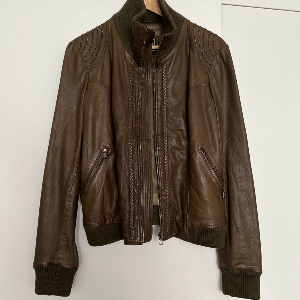 Leather Jacket very good condition.